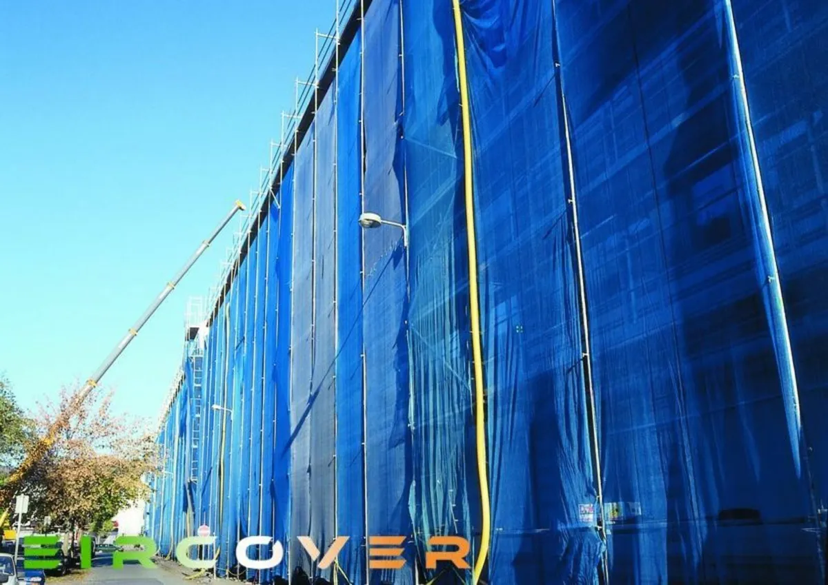 Windbreak Netting - 3m x 50m Standart  50 gsm Blue - Image 1