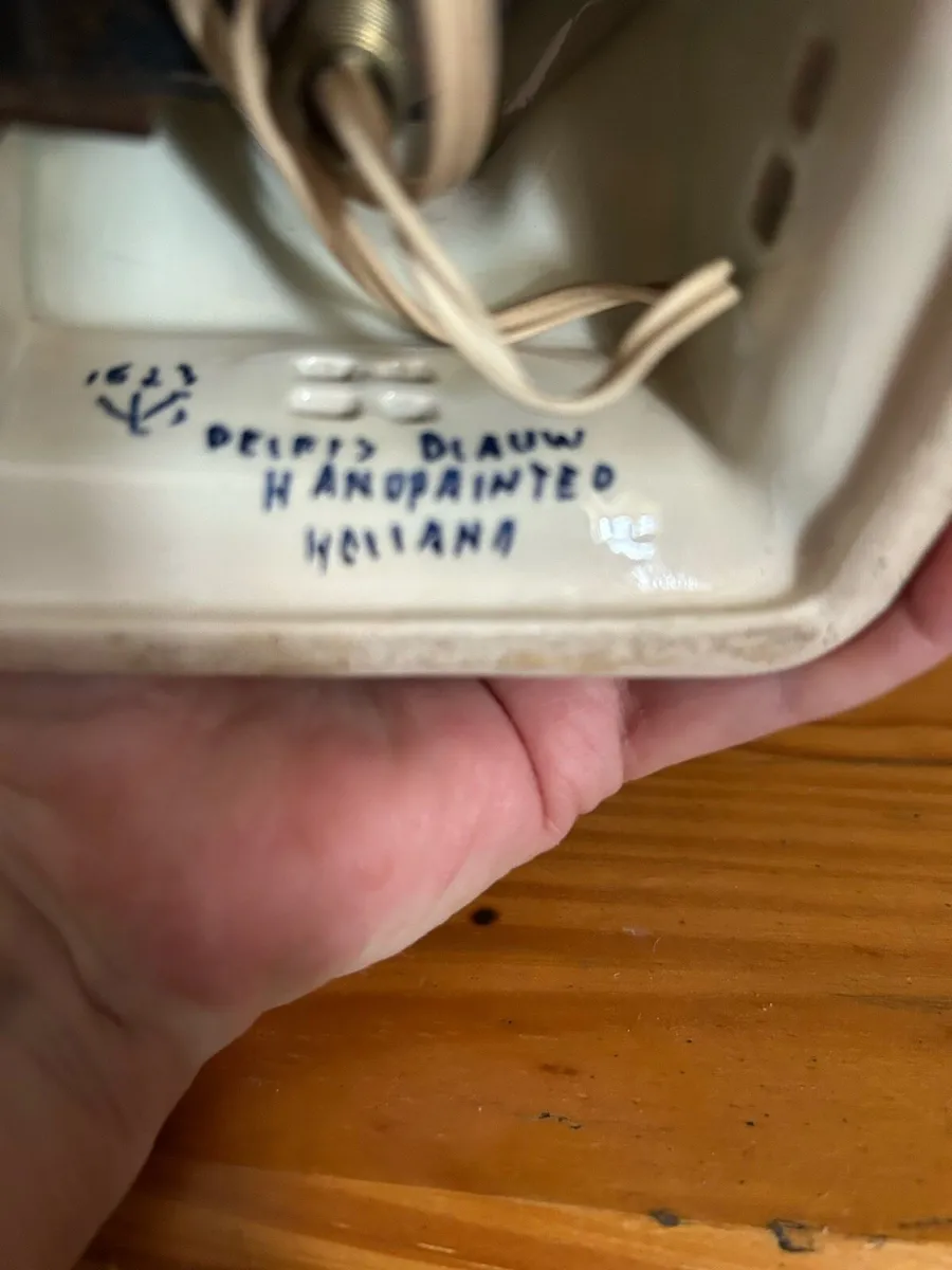 Vintage Dutch windmill lamp - Image 3