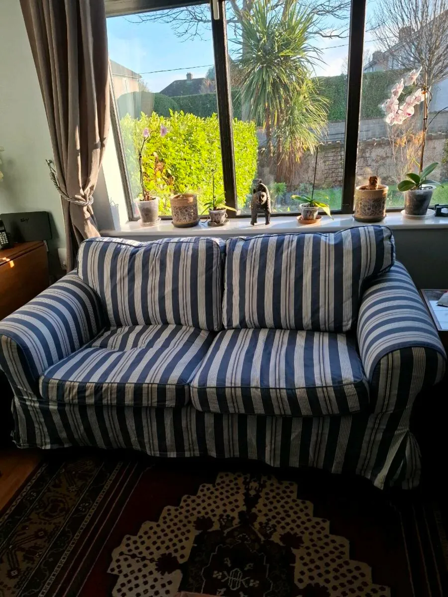 2 2 seater sofas Ikea Ektorp - Image 2