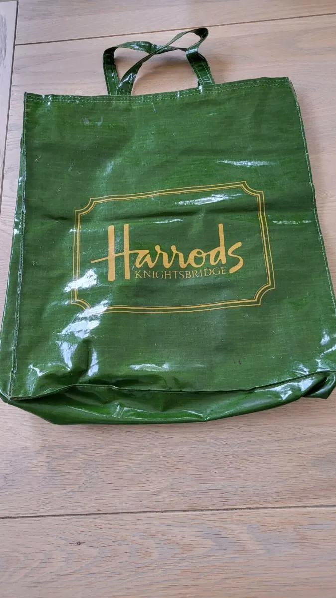 Harrods knightsbridge signature  tote bag
