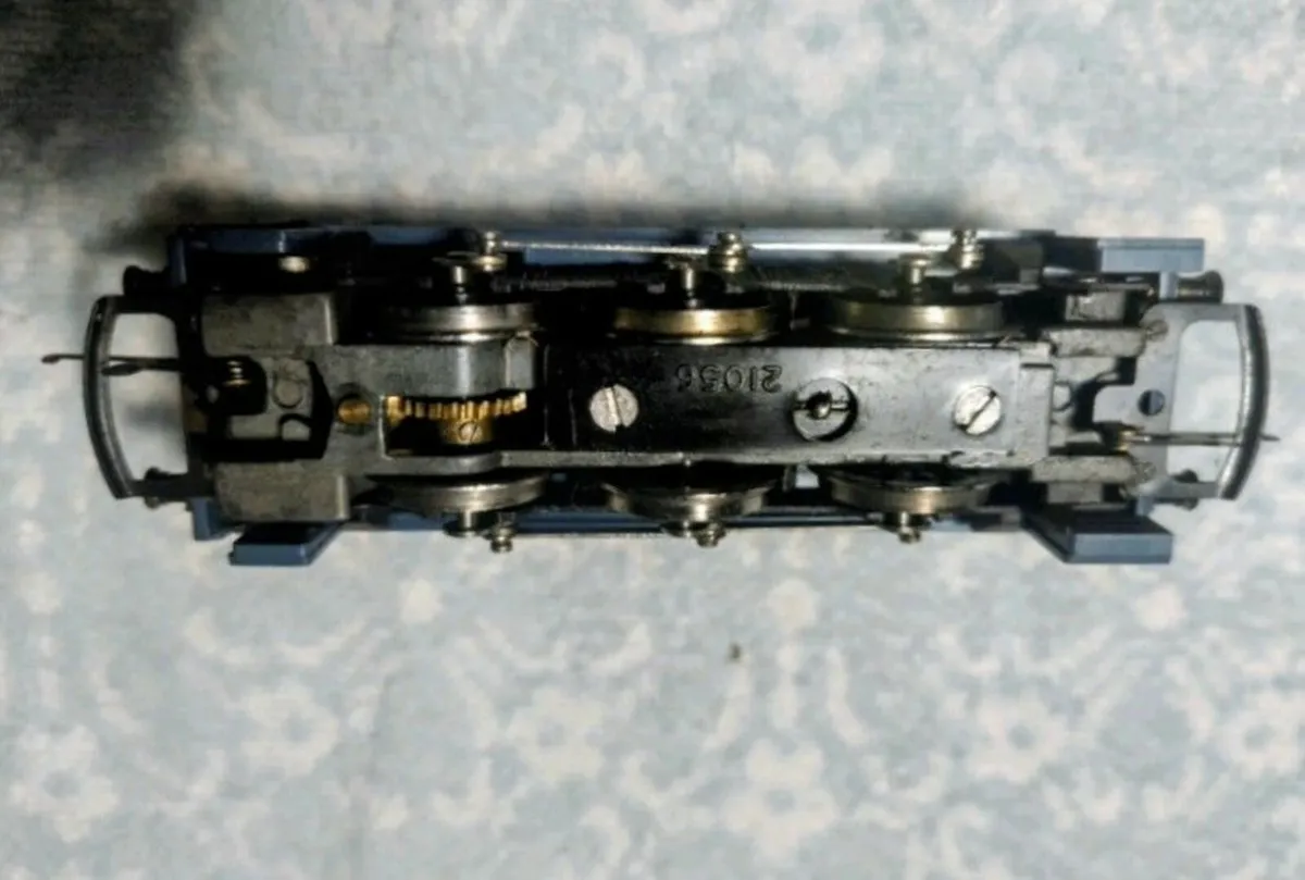 Lima BR Blue shunter Class 09, 09026, + 6 wagon - Image 3