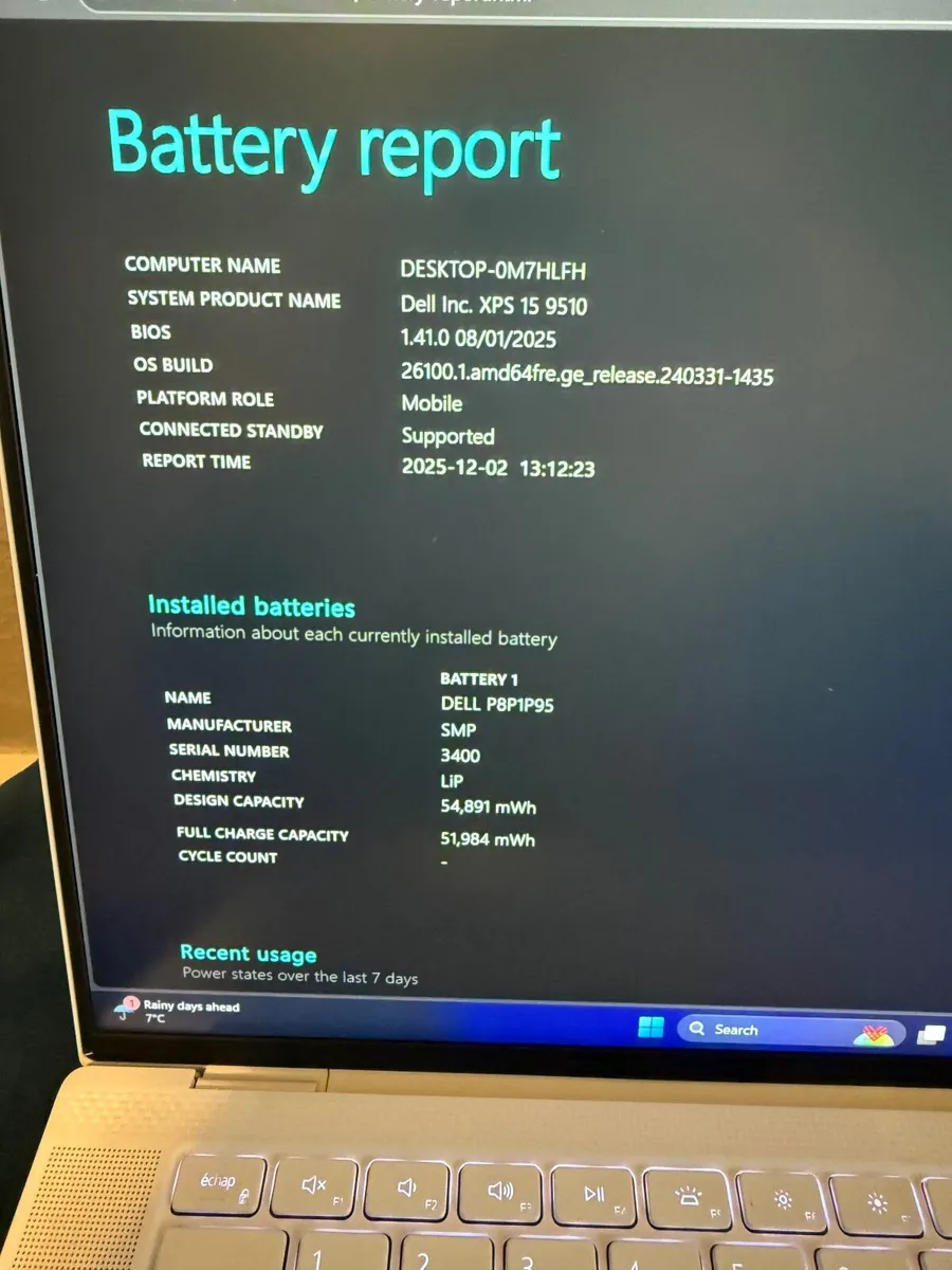 Dell XPS 15 9510 Laptop i5/16GB/512SSD/FHD - Image 3