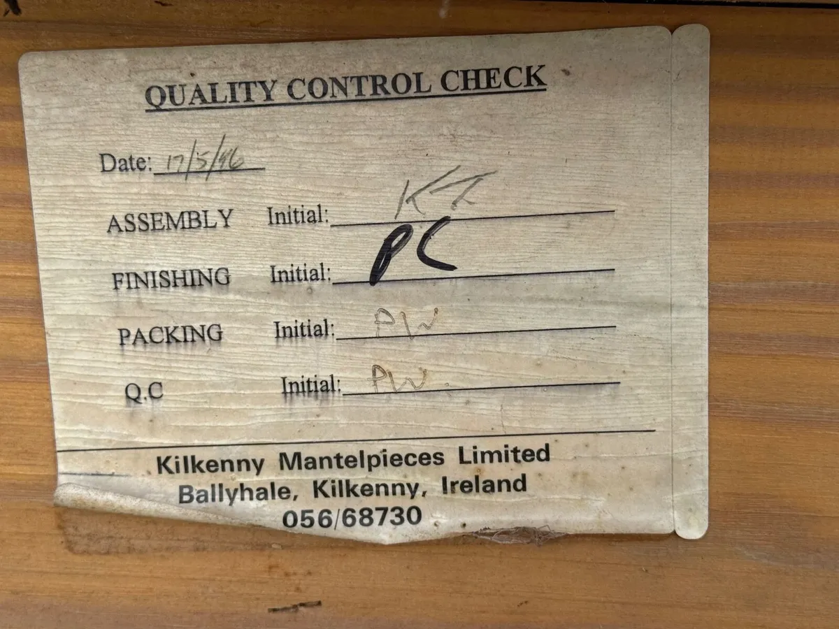 Solid Wood Fireplace Mantelpiece - Rio by Kilkenny - Image 2