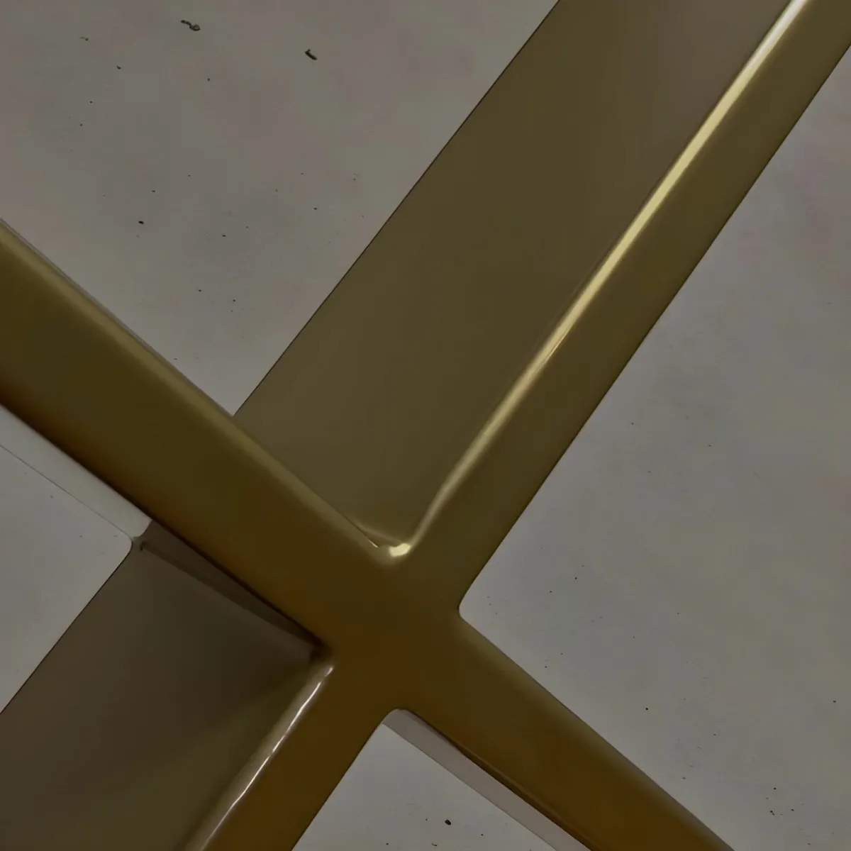 Gold X-Type Metal Table Legs 86×80 cm - Image 2