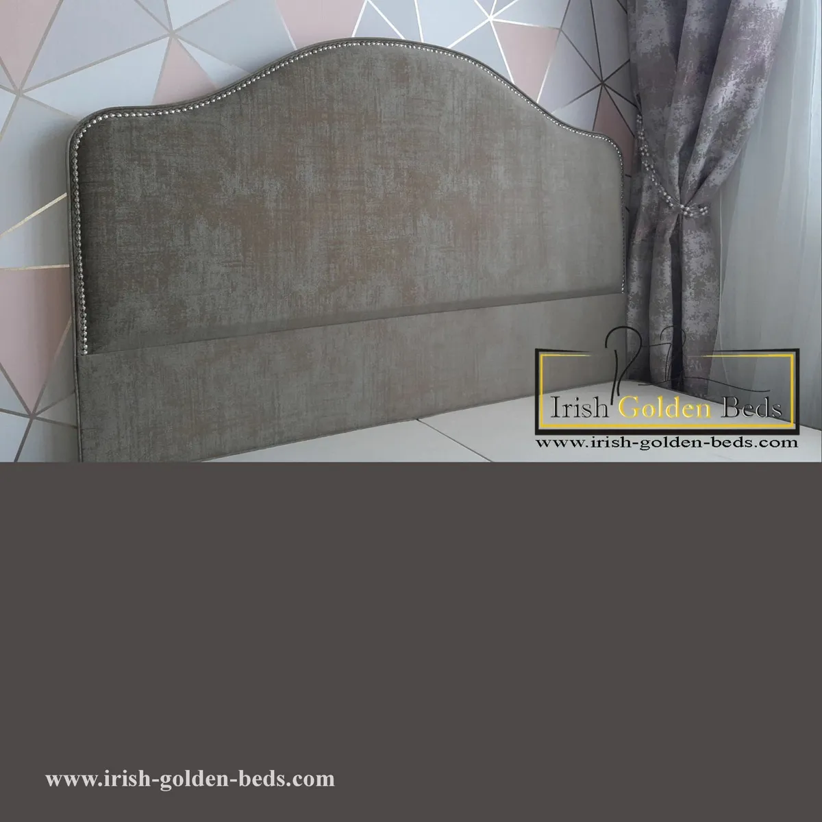 bed frame and headboard, free delivery - Image 2