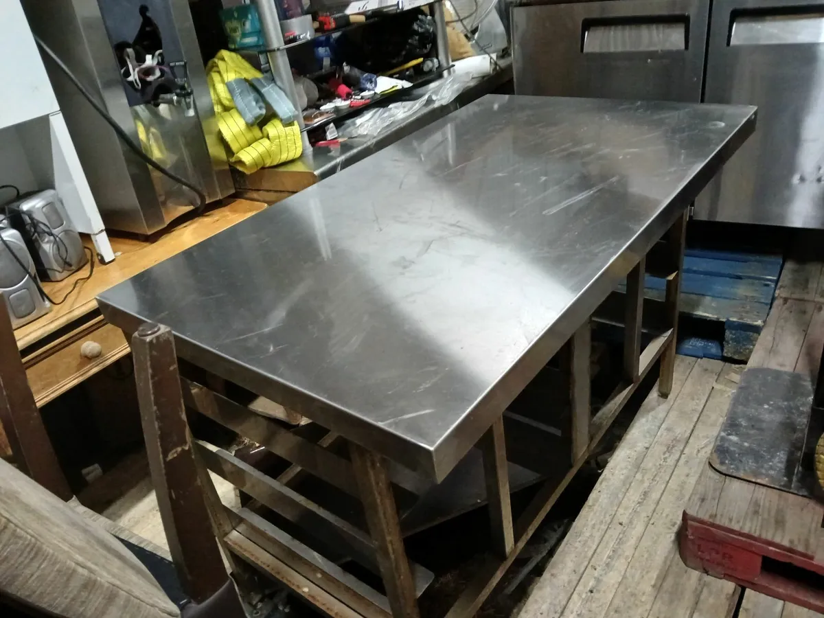 Staneless steel cabbinet table work bench - Image 4