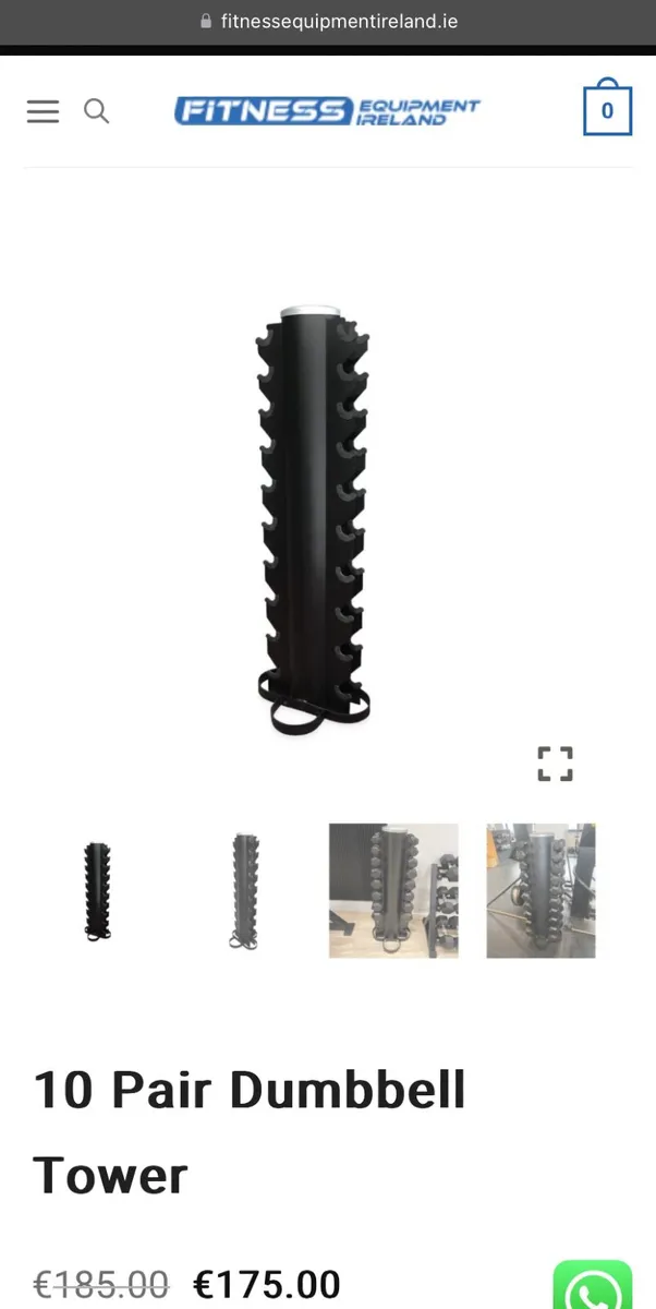 10 Pair Dumbbell Tower X2 - Image 1