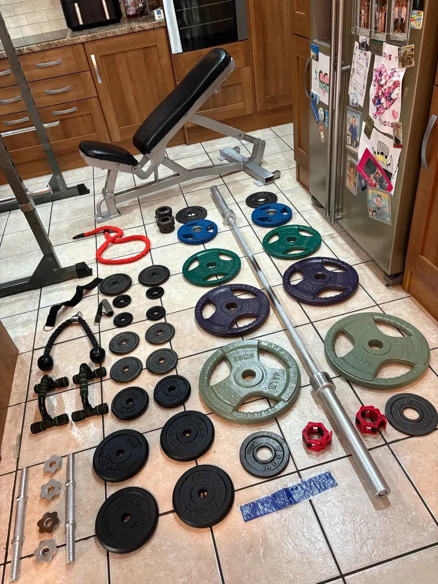 BRILLIANT, CABLE , GYM SQUAT POWER RACK SYSTEM SET - Image 2