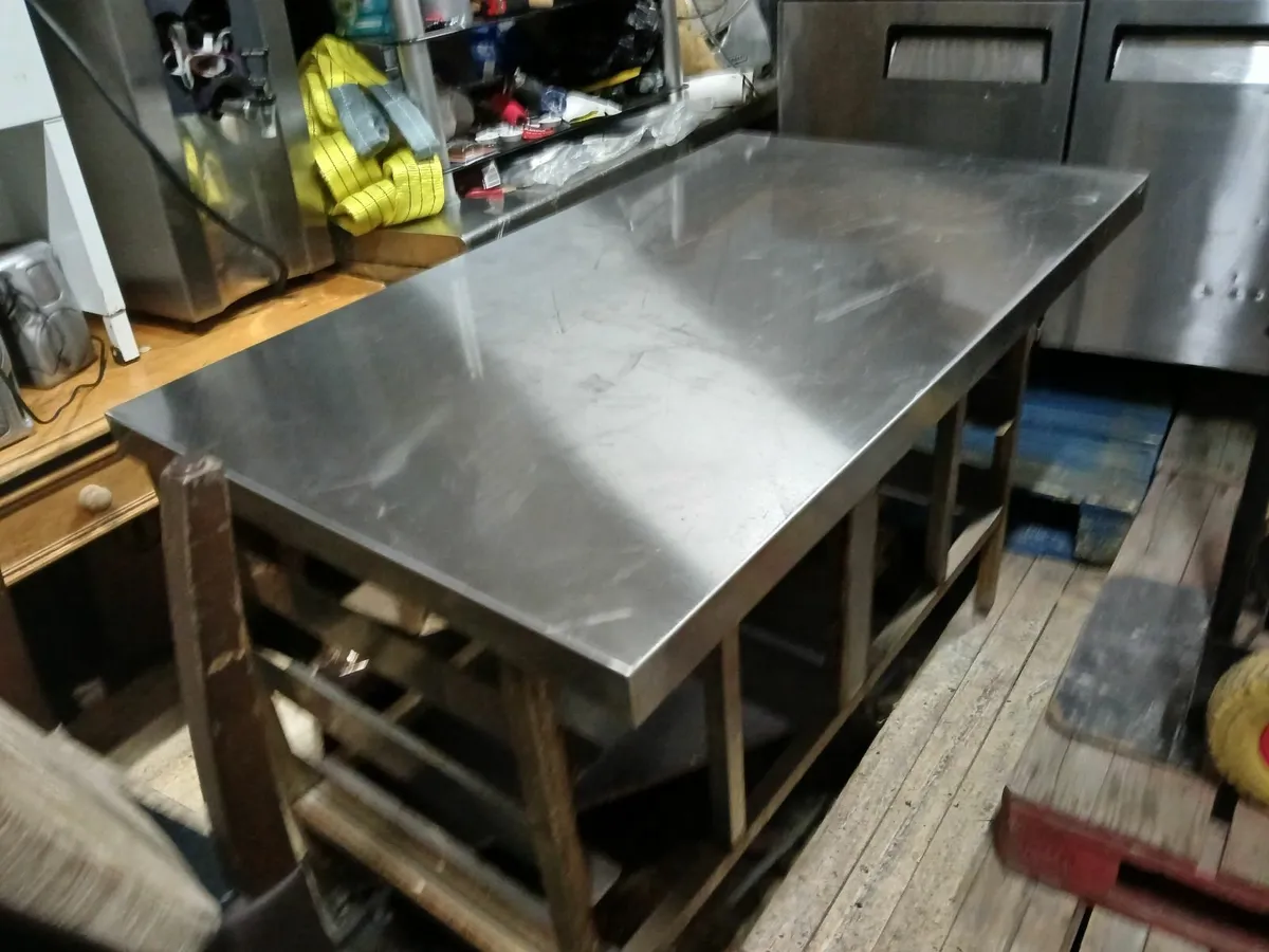 Staneless steel cabbinet table work bench - Image 1
