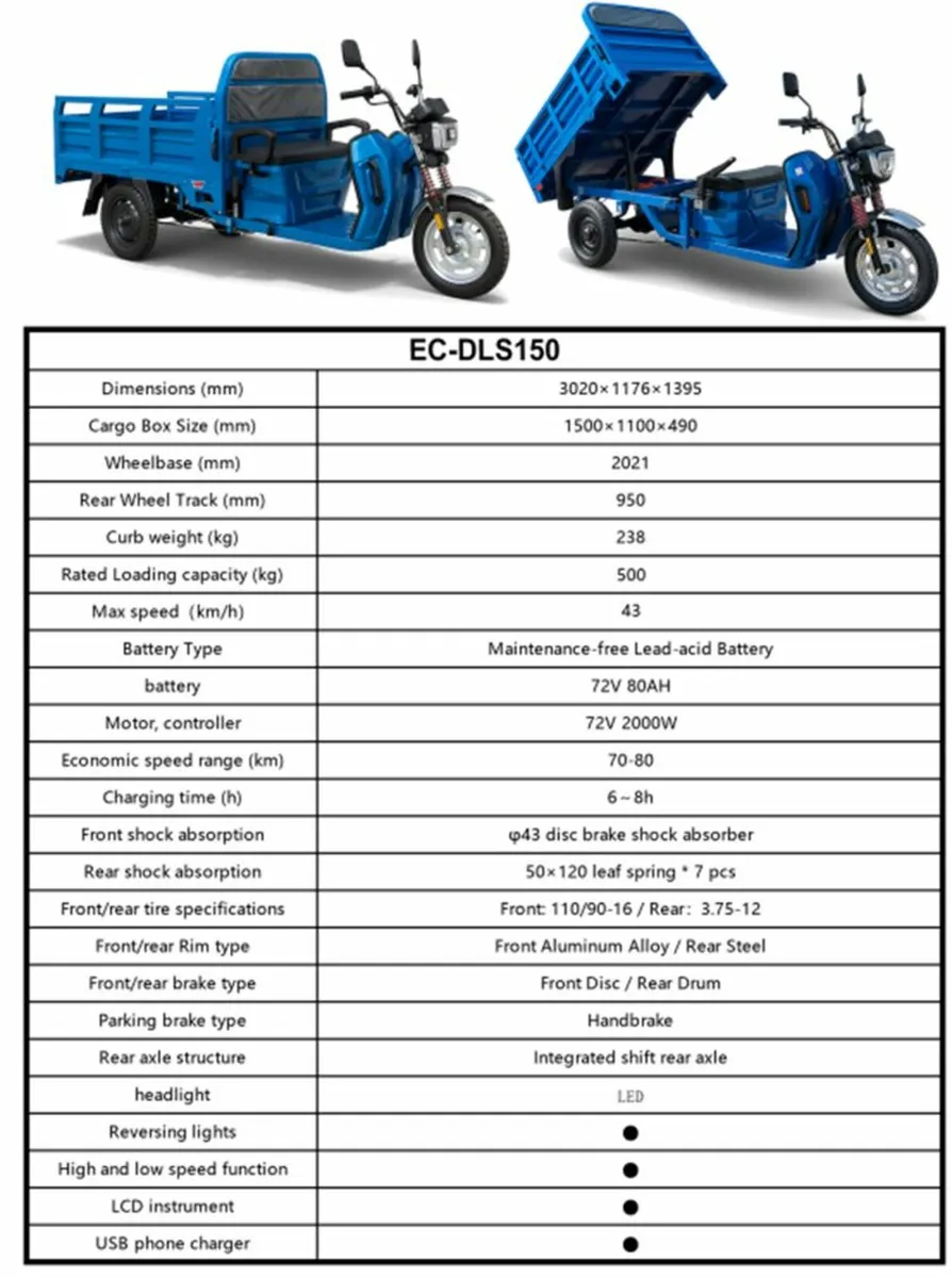 Gator alternative. Electric Cargo Tricycle. - Image 3