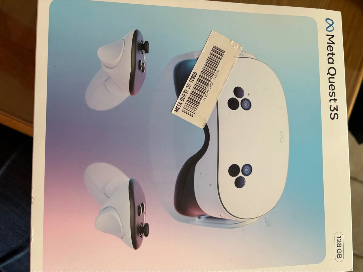 Meta Quest 3s 128Gb brand new - Image 1