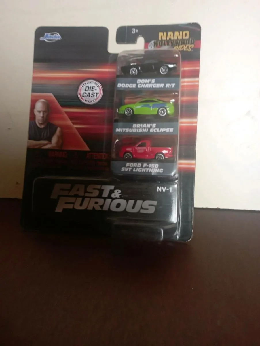 FAST AND FURIOUS.DIE-CAST MODLES CARS - Image 1