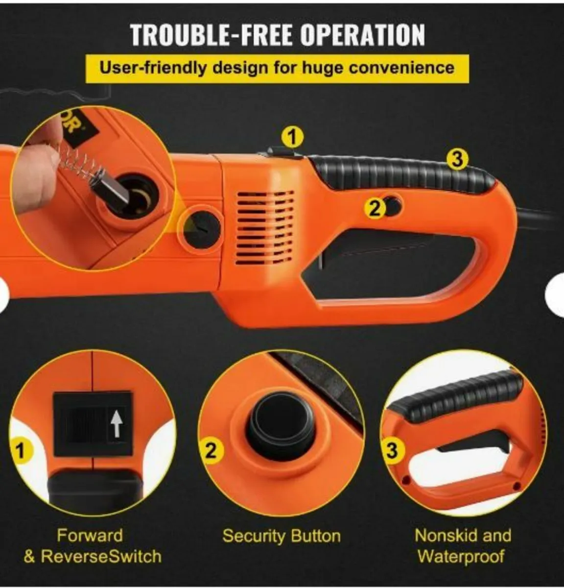 Electric Pipe Threader, 2300W - Image 4