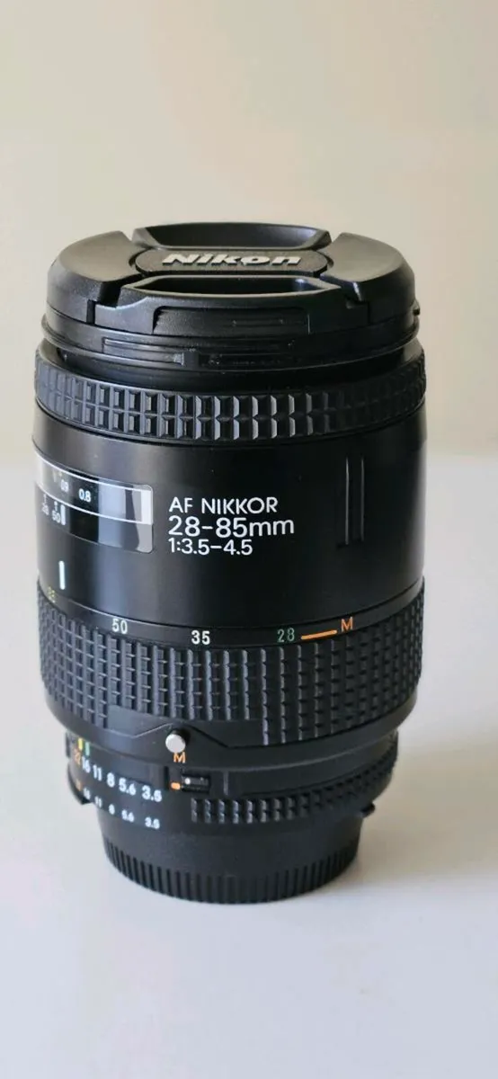 Nikon 28-85mm f3.5-4.5Macro lens screw drive focus - Image 1