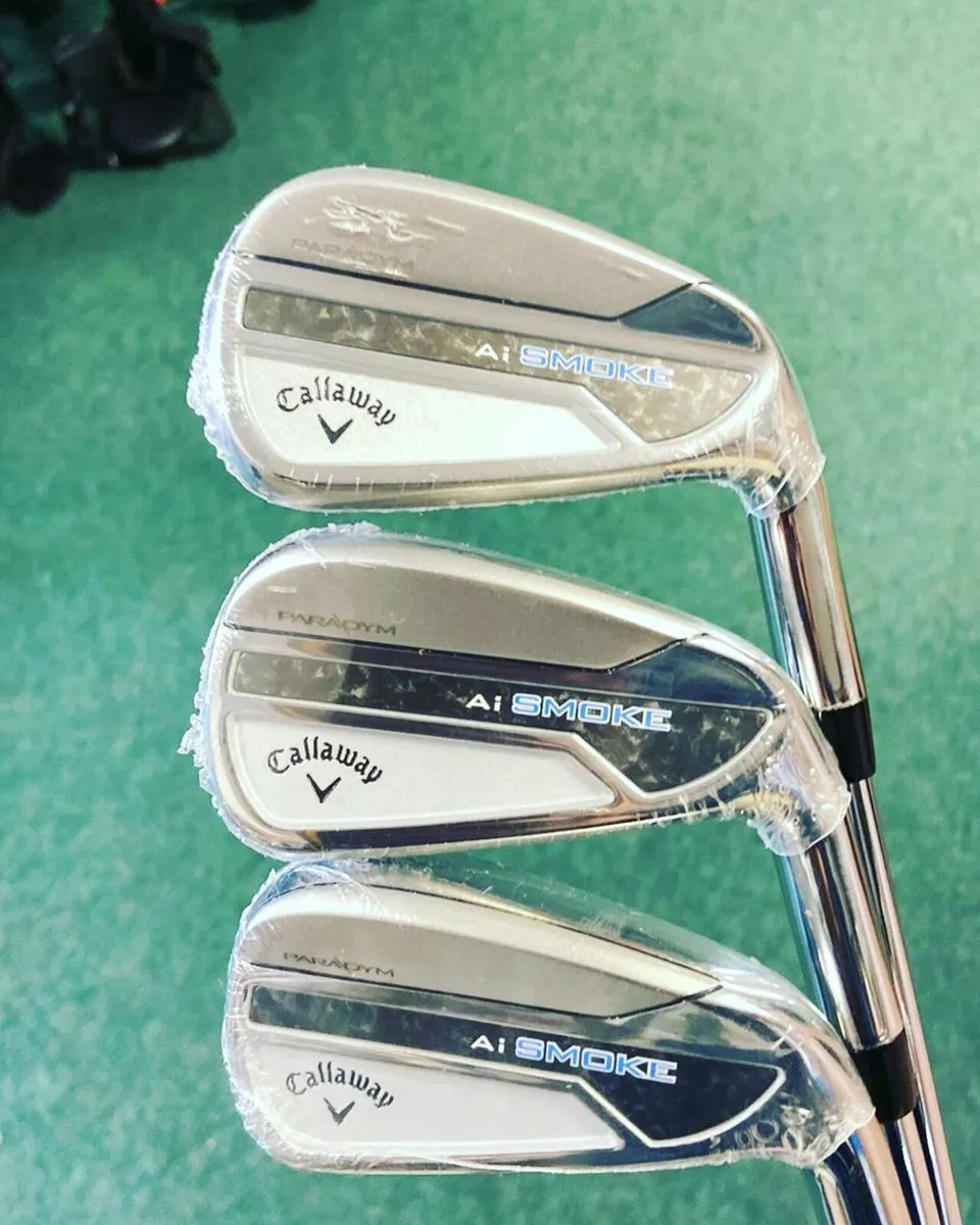 New Callaway Paradym Ai Smoke 4-PW Stiff Now €799 - Image 1