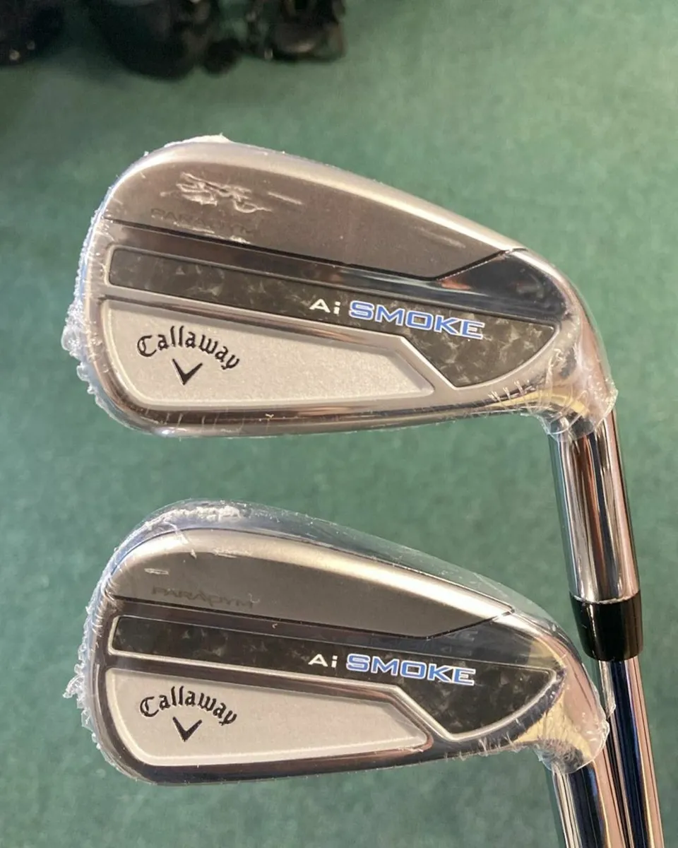 New Callaway Paradym Ai Smoke 4-PW Stiff Now €799 - Image 2