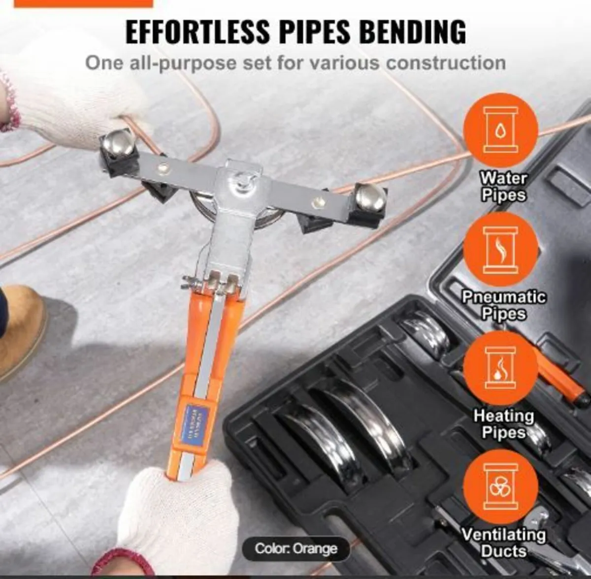 Pipe Tube Bender, 6.4mm-22.2mm - Image 2