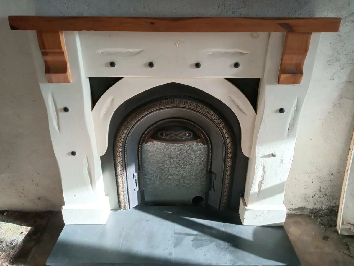 Fireplace and hearth