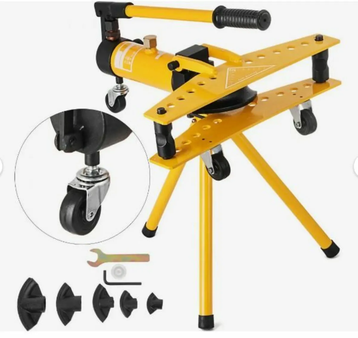 Manual Hydraulic Pipe Tube Bender Machine 10 Ton - Image 1