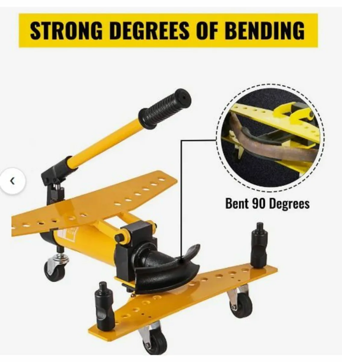 Manual Hydraulic Pipe Tube Bender Machine 10 Ton - Image 2