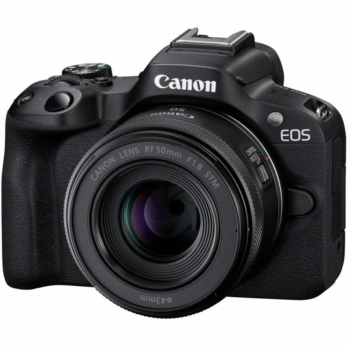 Canon EOS R50 Black Camera with RF 50mm F1.8 STM - Image 4