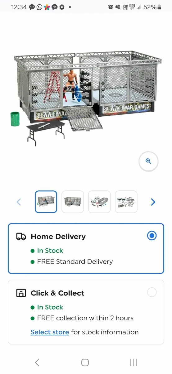 WWE wrestling ring - Image 1