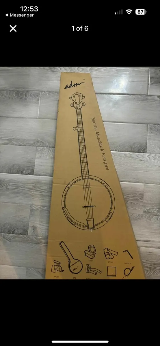 ADM  banjo brand new 5 string banjo - Image 4
