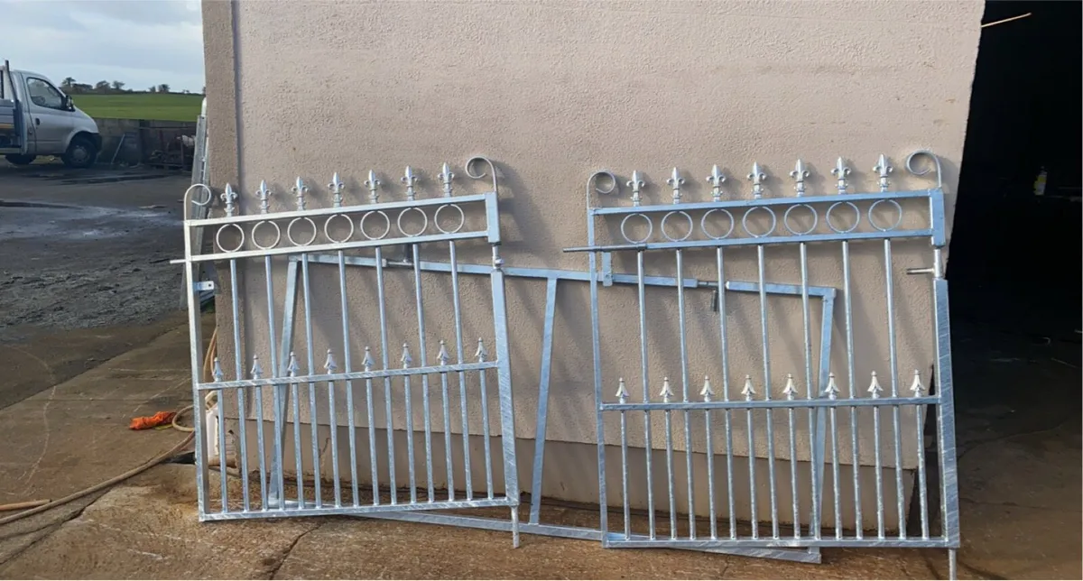 Galvanized pedestrian gates ✅ - Image 2