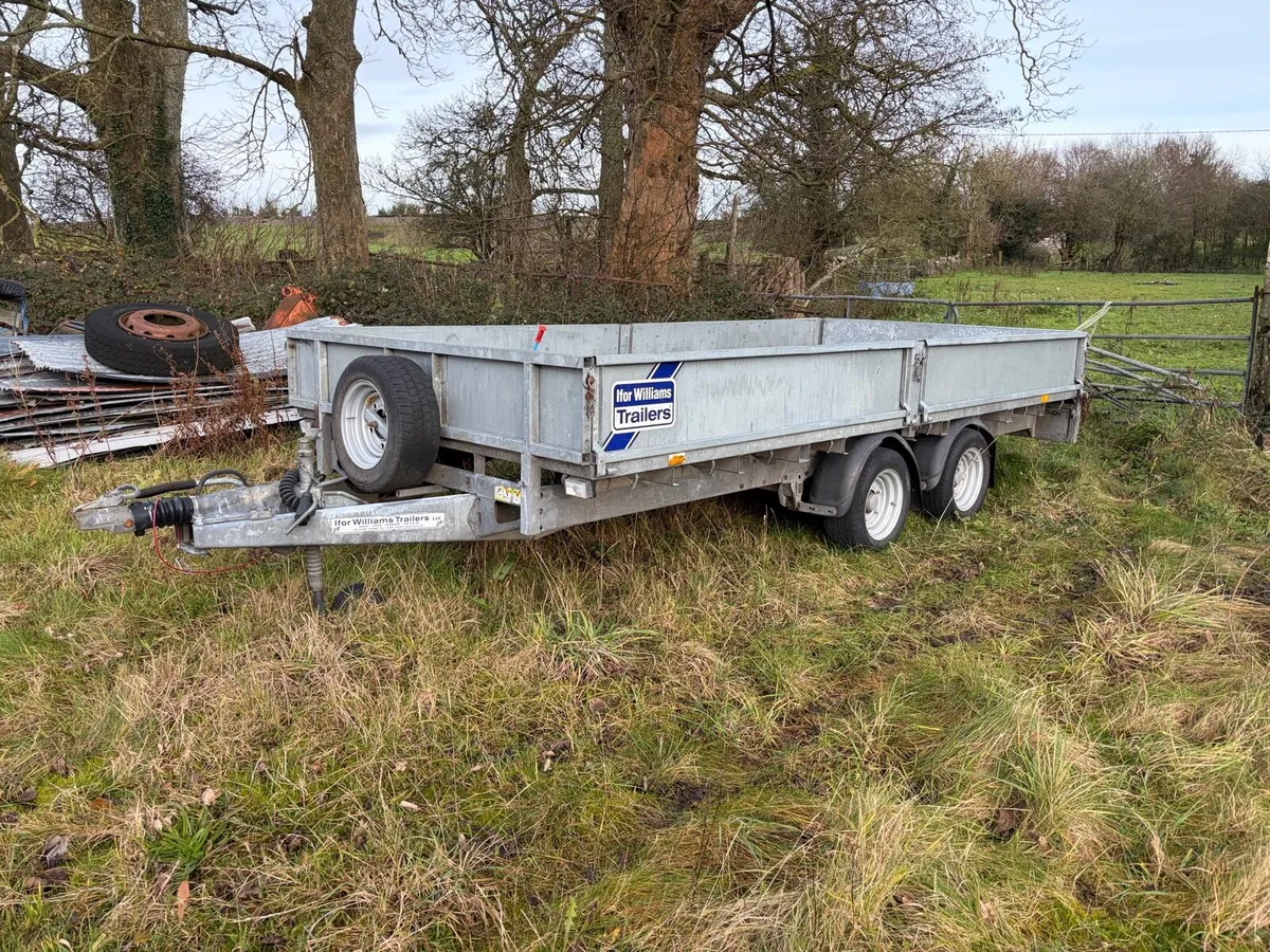 Ifor Williams flat Trailer - Image 1