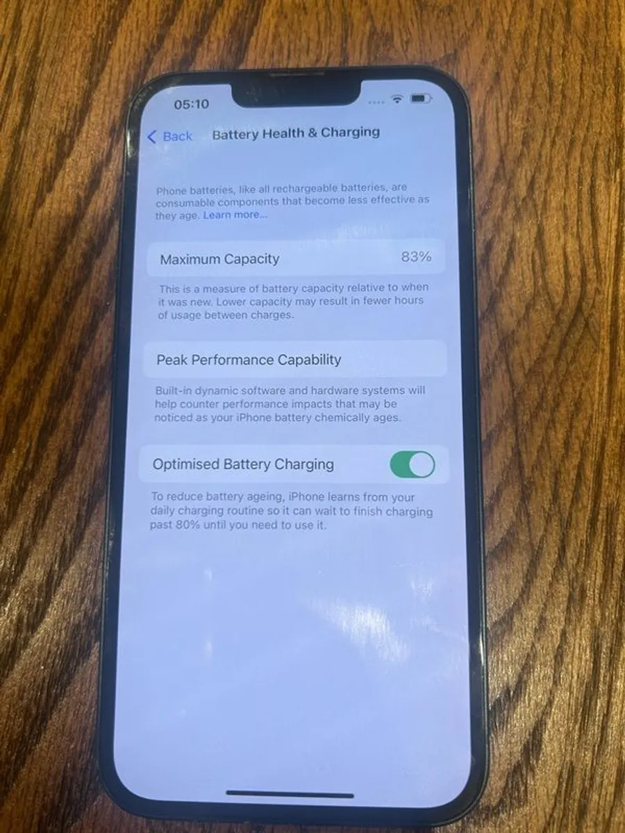 iPhone 13 12gb black and new cover - Image 3