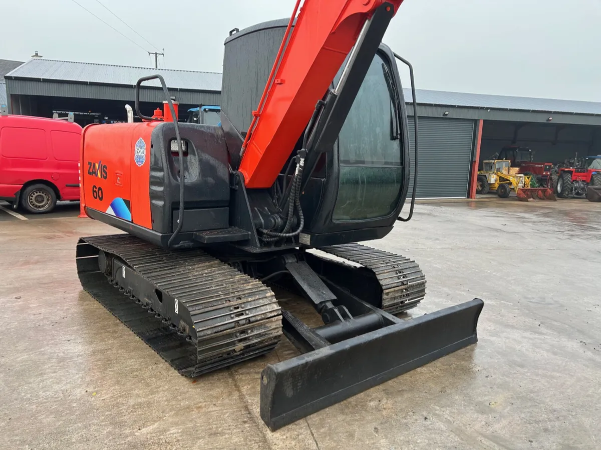 2014 Hitachi Zaxis 60 C/W New Wide (600mm) Tracks - Image 2