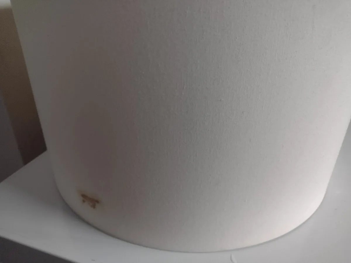 Large off white lamp shade - Image 2