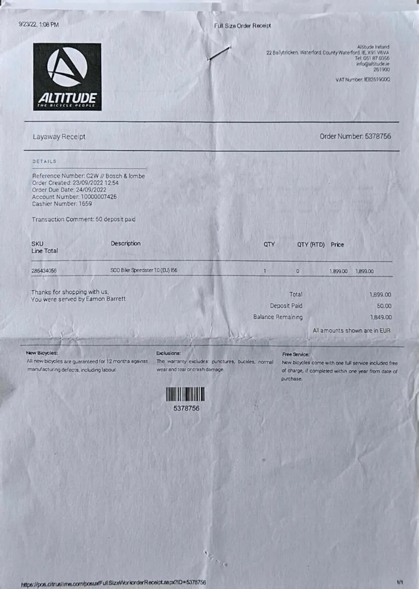 DON'T MISS THIS CHANCE!!! Scott Speedster 10 - Image 2