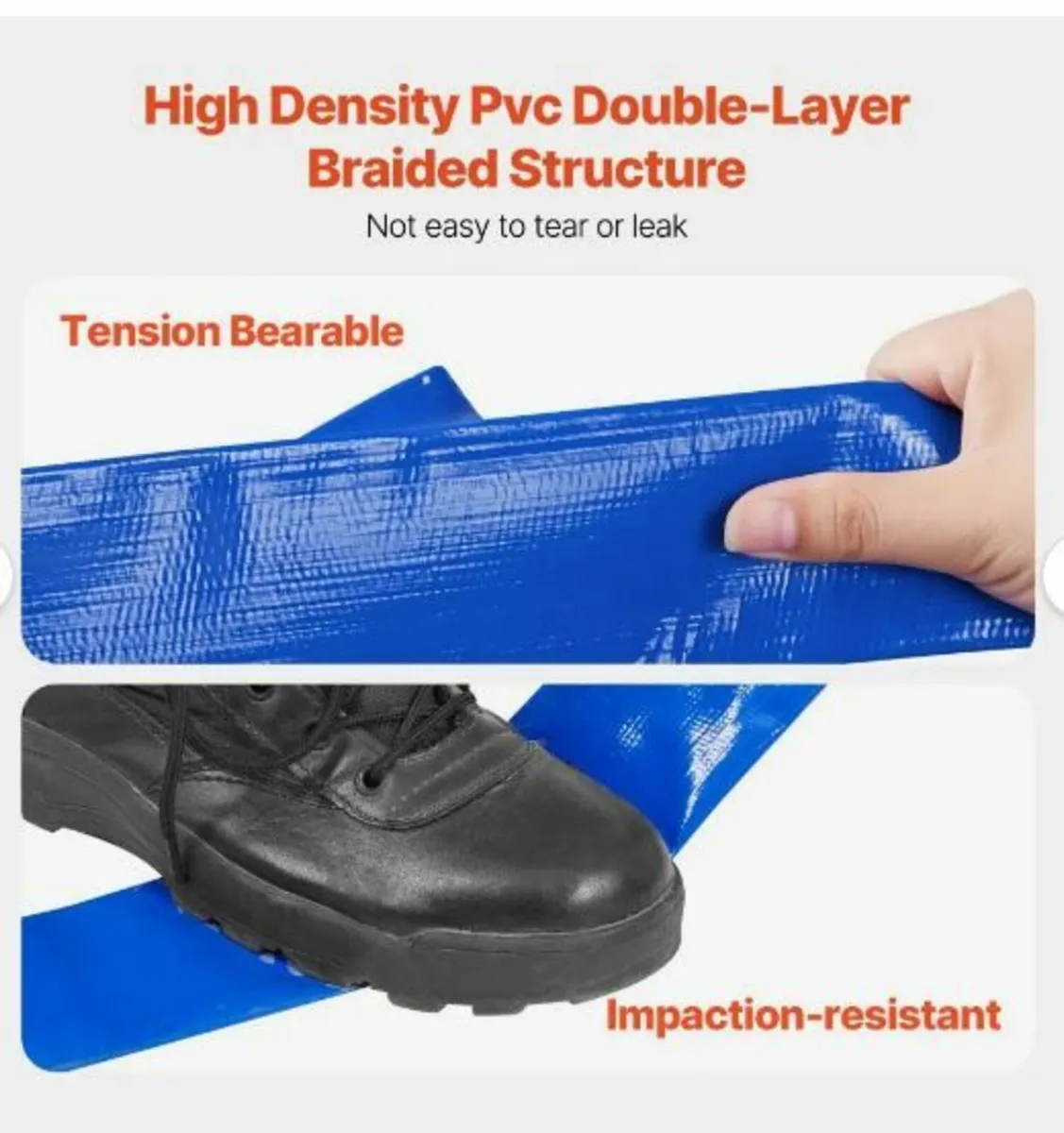 Backwash Hose, 51 mm(2 in) x 30.5 m(100 ft) - Image 3