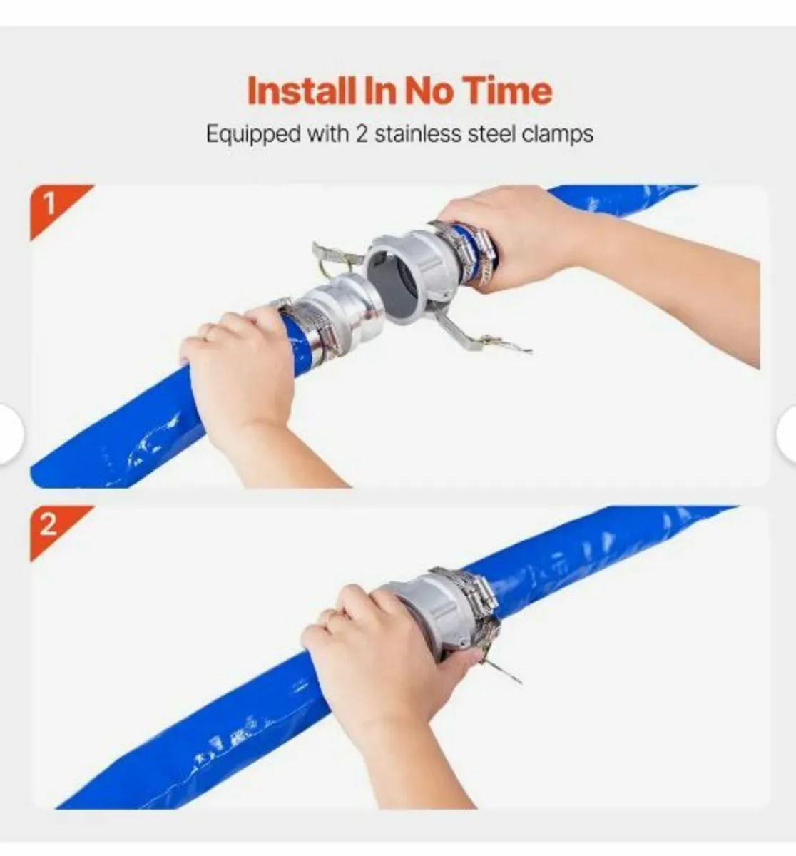 Backwash Hose, 51 mm(2 in) x 30.5 m(100 ft) - Image 4