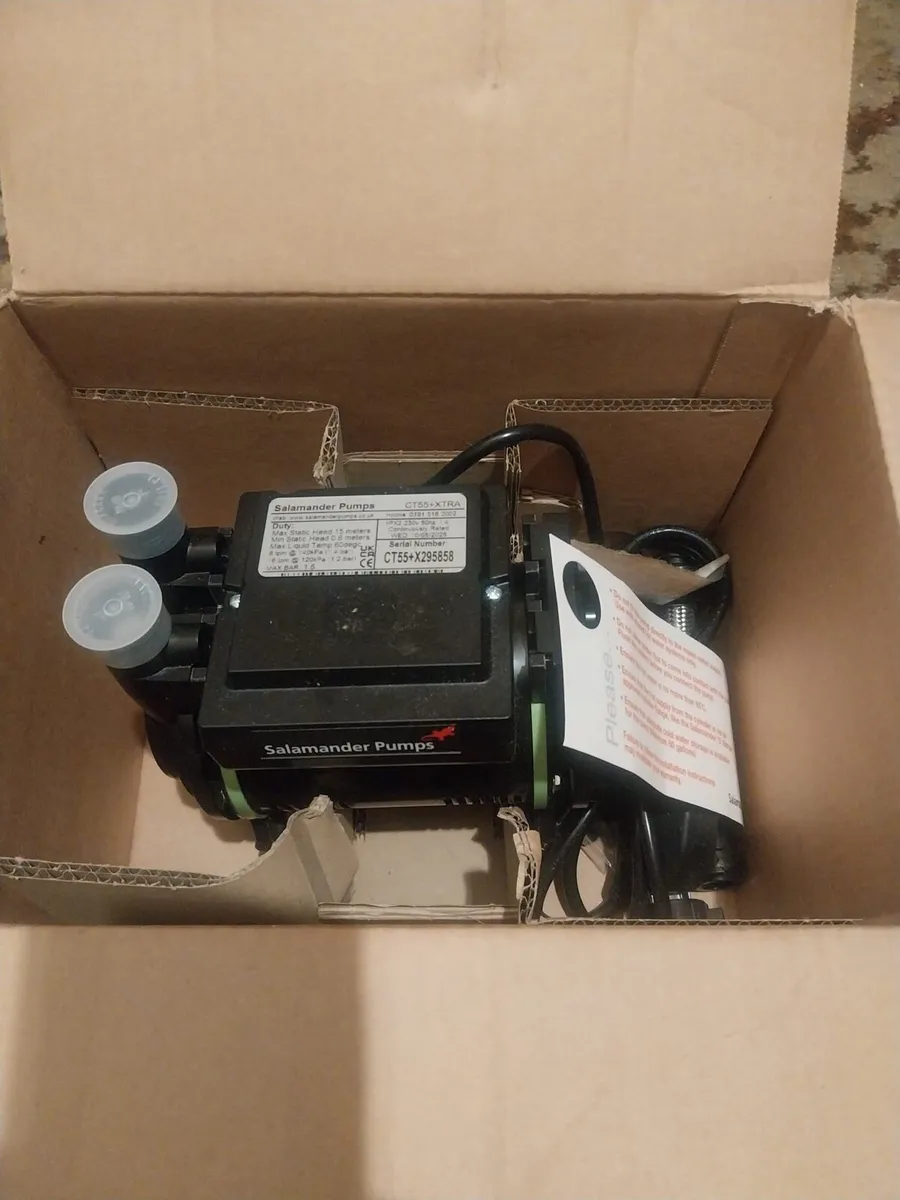Brand new Salamander Booster Pump CT55 Xtra - Image 2
