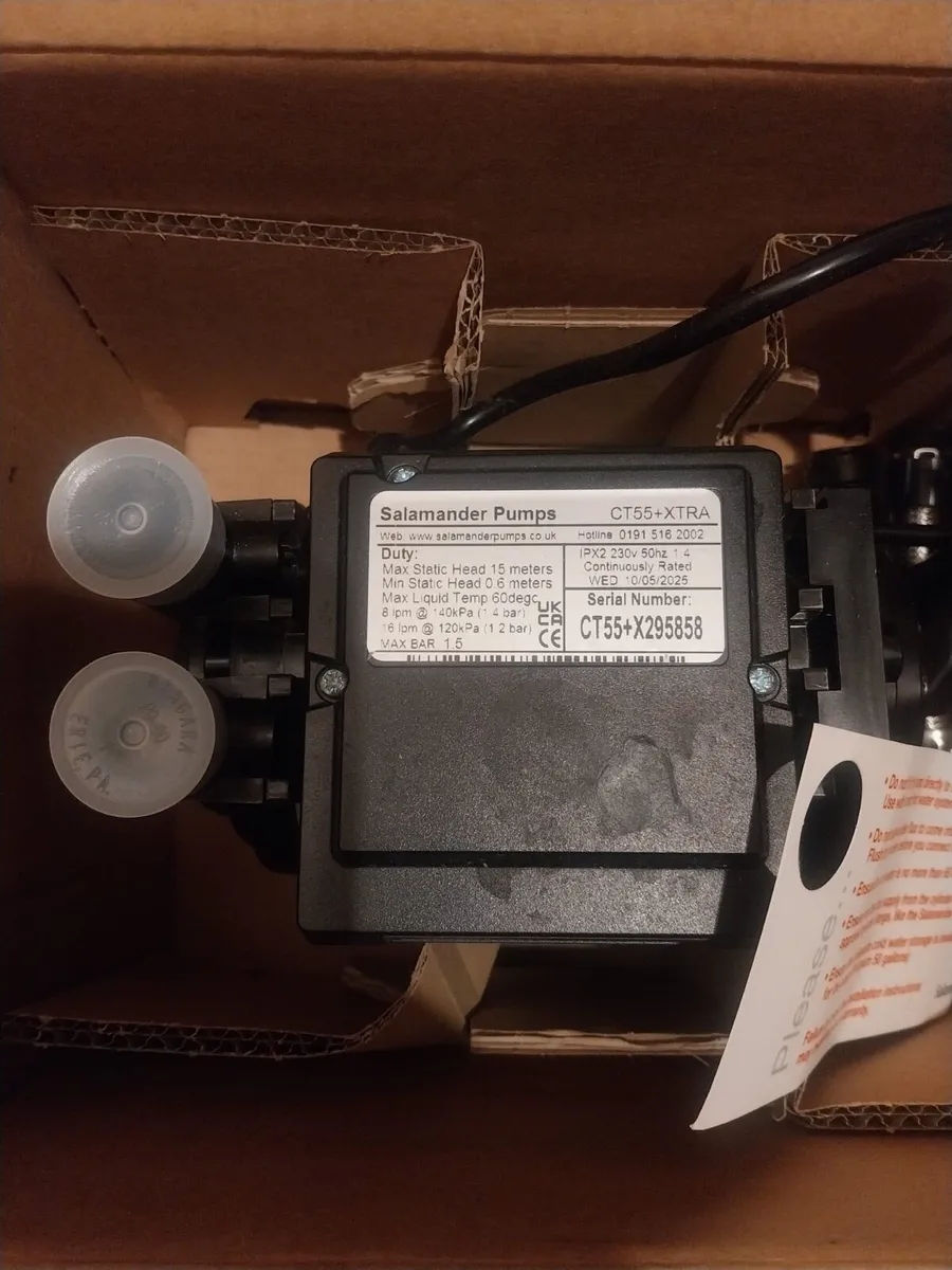 Brand new Salamander Booster Pump CT55 Xtra - Image 3