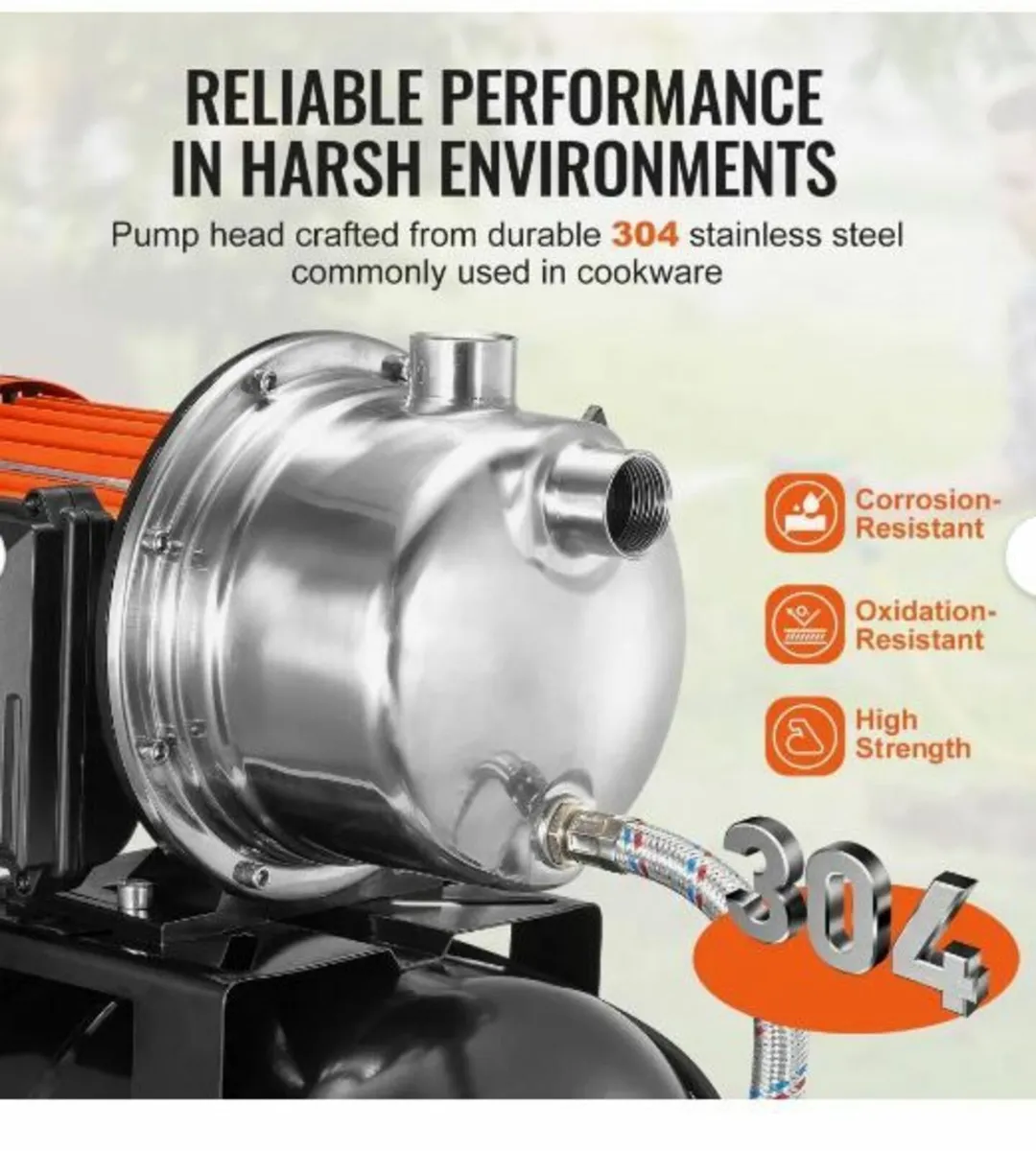 Shallow Well Pump with Pressure - Image 2