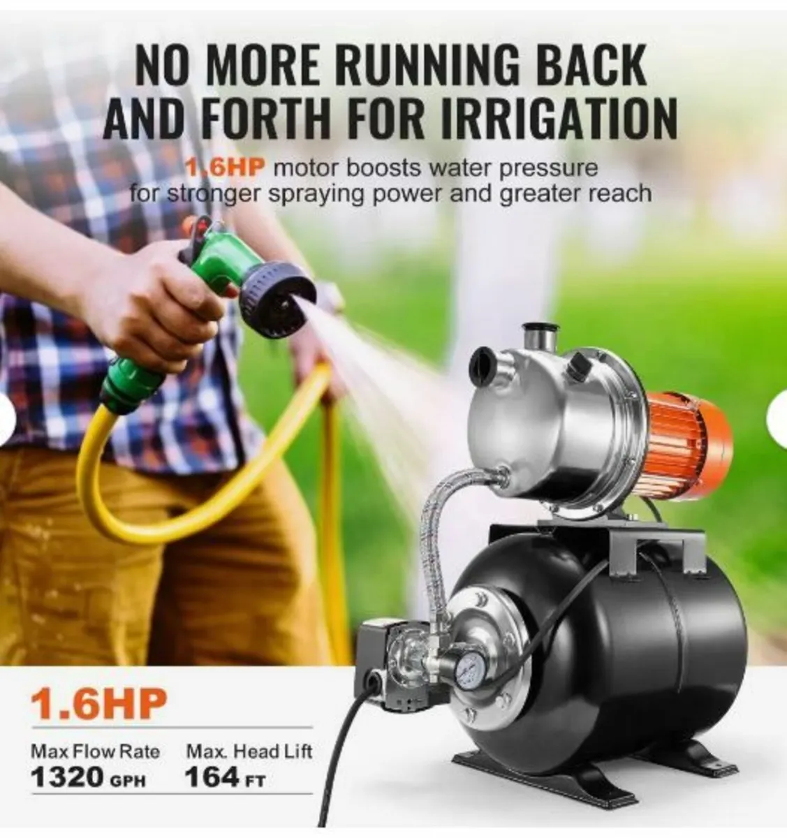 Shallow Well Pump with Pressure - Image 4