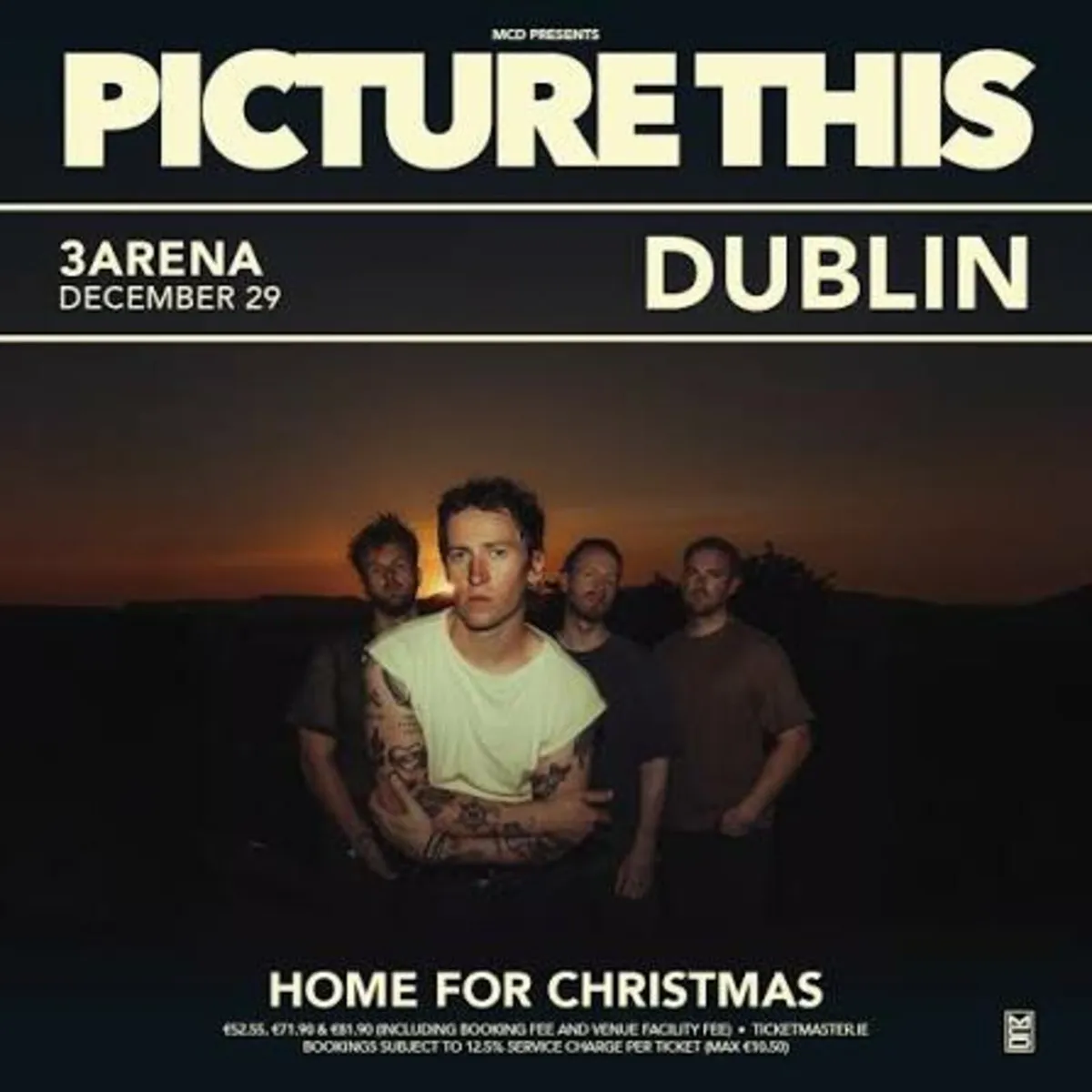 2x Picture This tickets, Dublin 29th Dec - Image 1