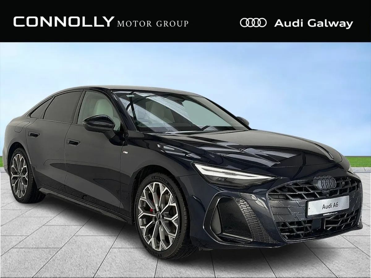 Audi A6 €719 p/m - 2.0TDI 204BHP S LINE AUTO - BLA - Image 1