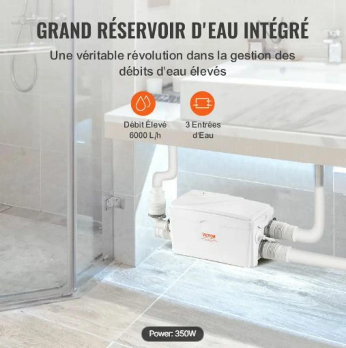 Macerator Pump, 350W - Image 2