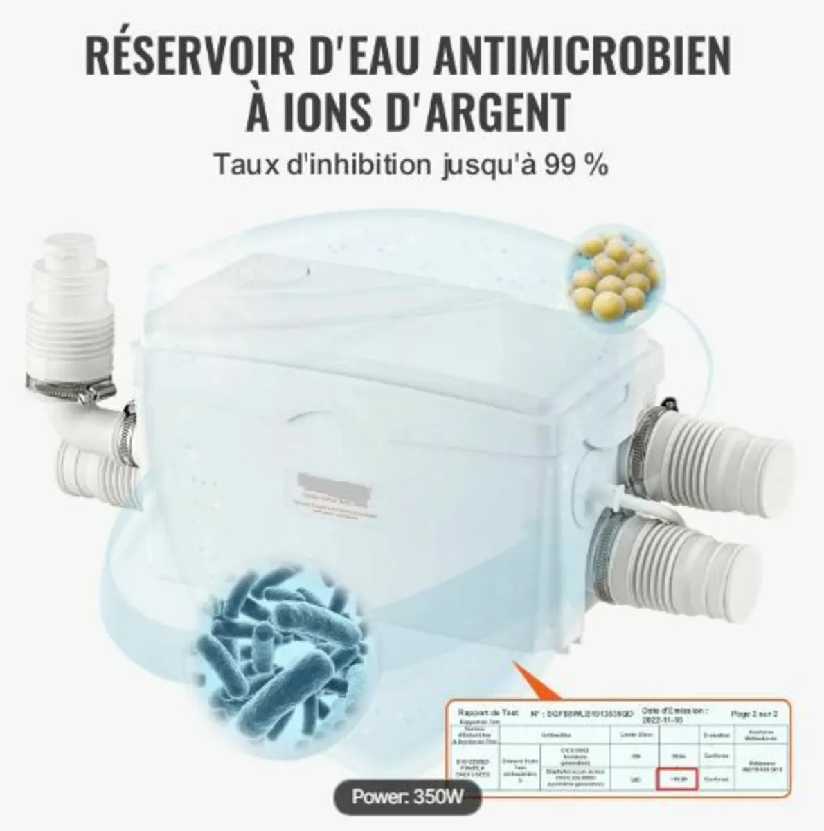 Macerator Pump, 350W - Image 4