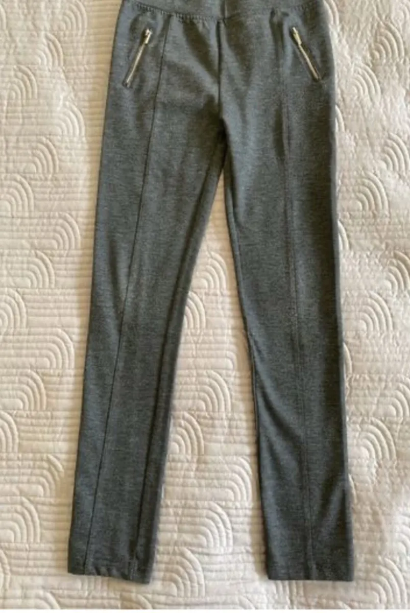 Grey Leggings Age 11-12 years - Image 1