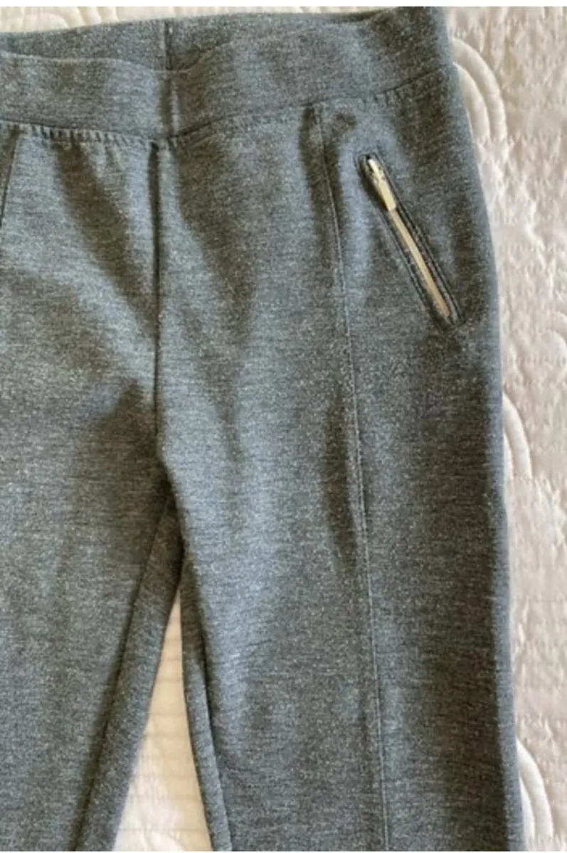 Grey Leggings Age 11-12 years - Image 2