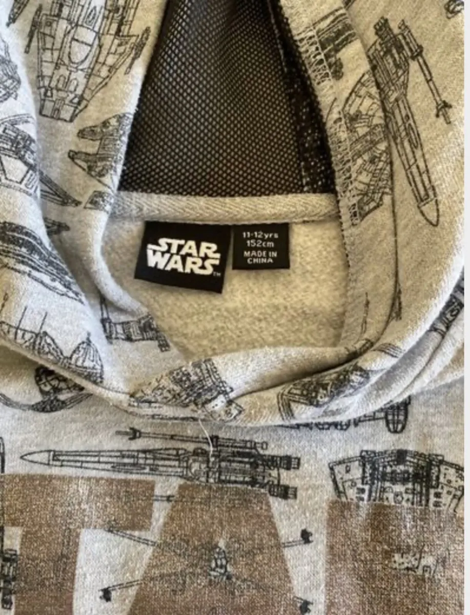 Star Wars hoodie Age 11-12 - Image 3