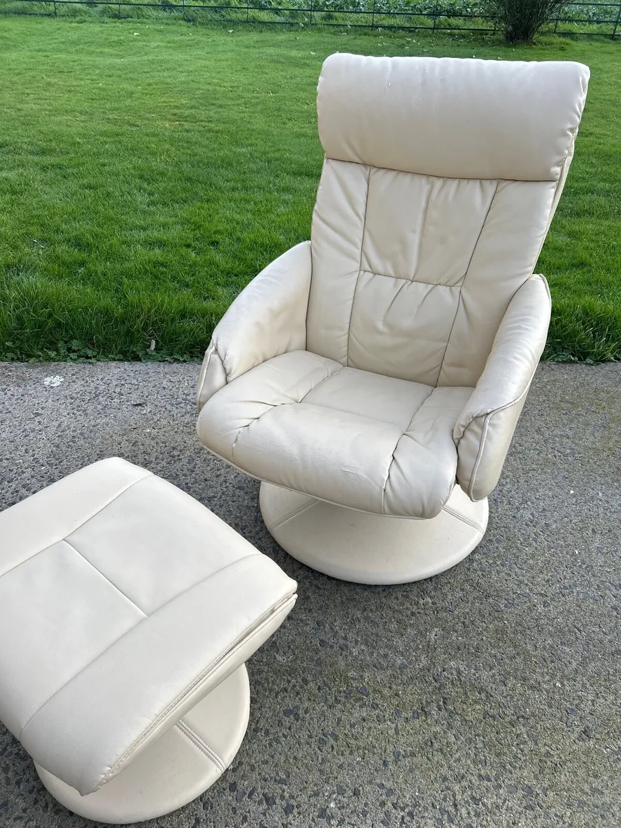 Lazy Boy and foot rest - Image 1
