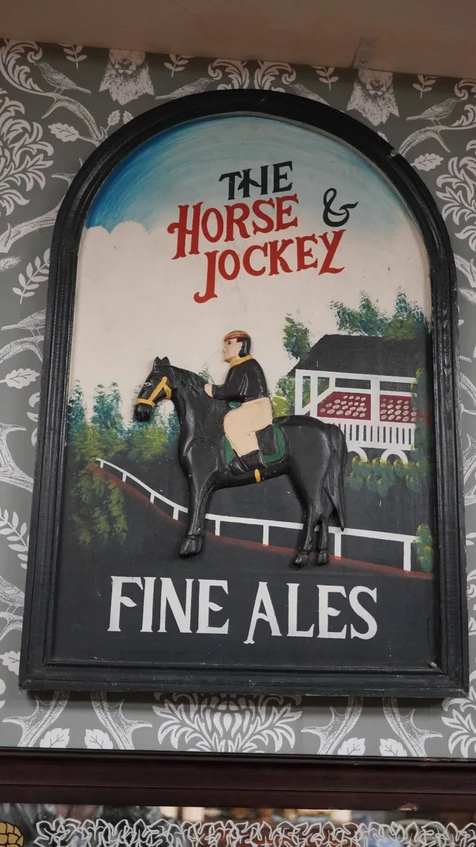 “The Horse & Jockey” 3D Pub Wall Sign – Fine Ales - Image 1