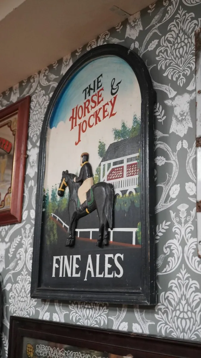 “The Horse & Jockey” 3D Pub Wall Sign – Fine Ales - Image 2