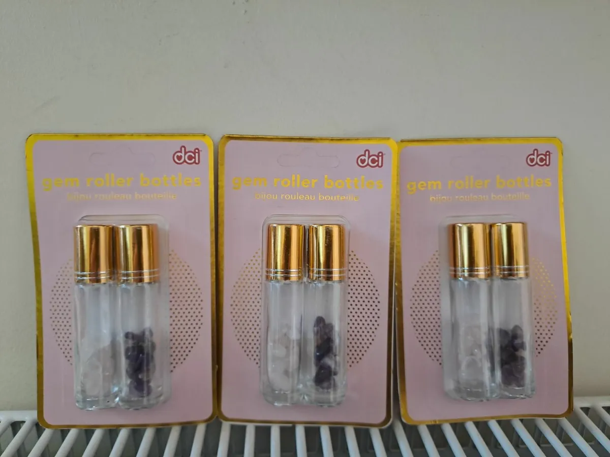 3 packs amethyst and rose quartz - Image 1